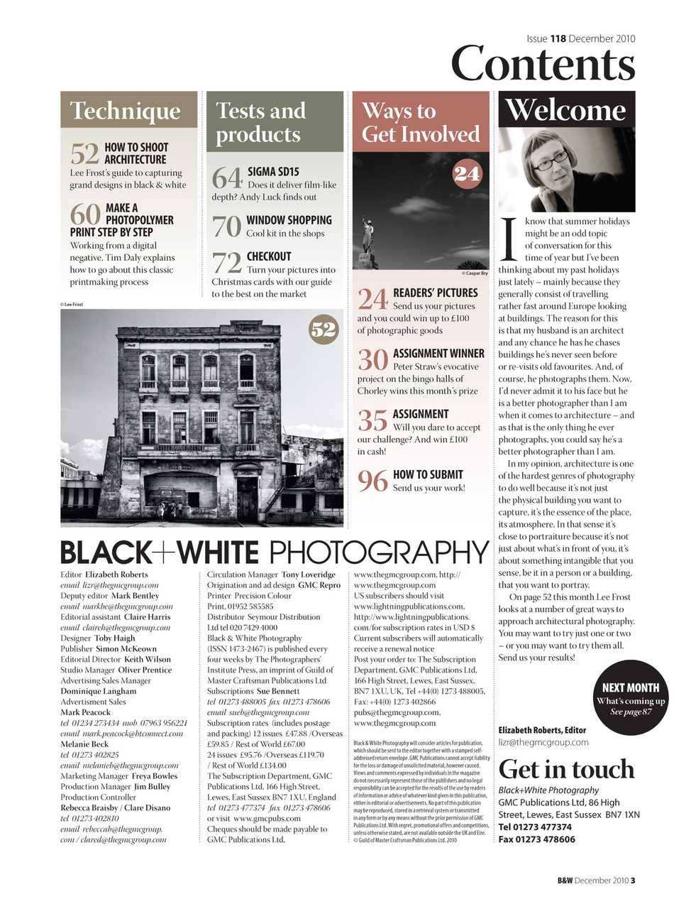 Black+White Photography Preview Pages