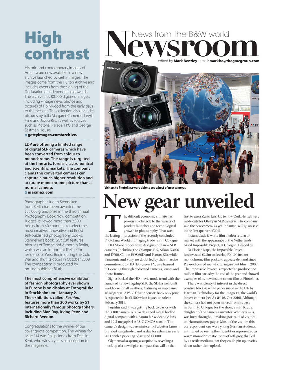 Black+White Photography Preview Pages