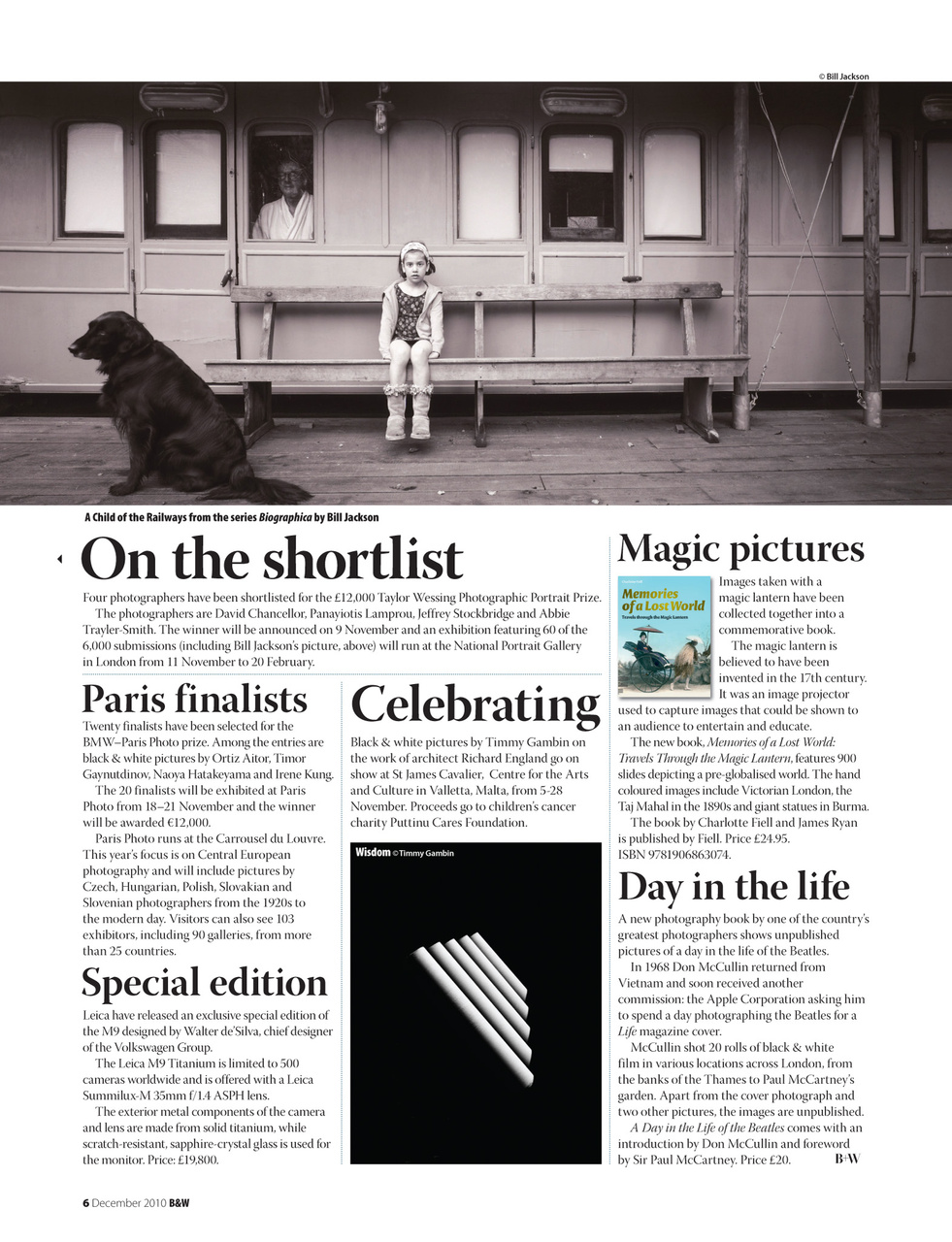 Black+White Photography Preview Pages