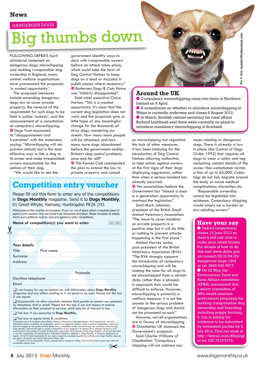 Dogs Monthly Preview Pages