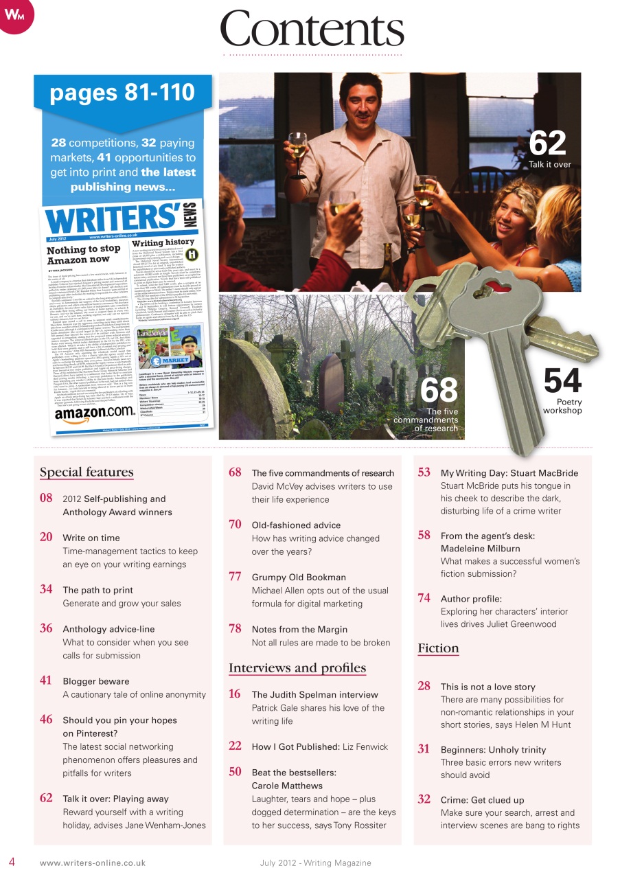Writing Magazine Preview Pages