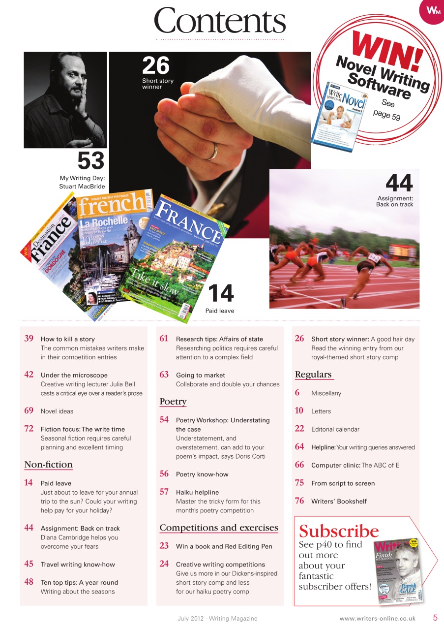 Writing Magazine Preview Pages