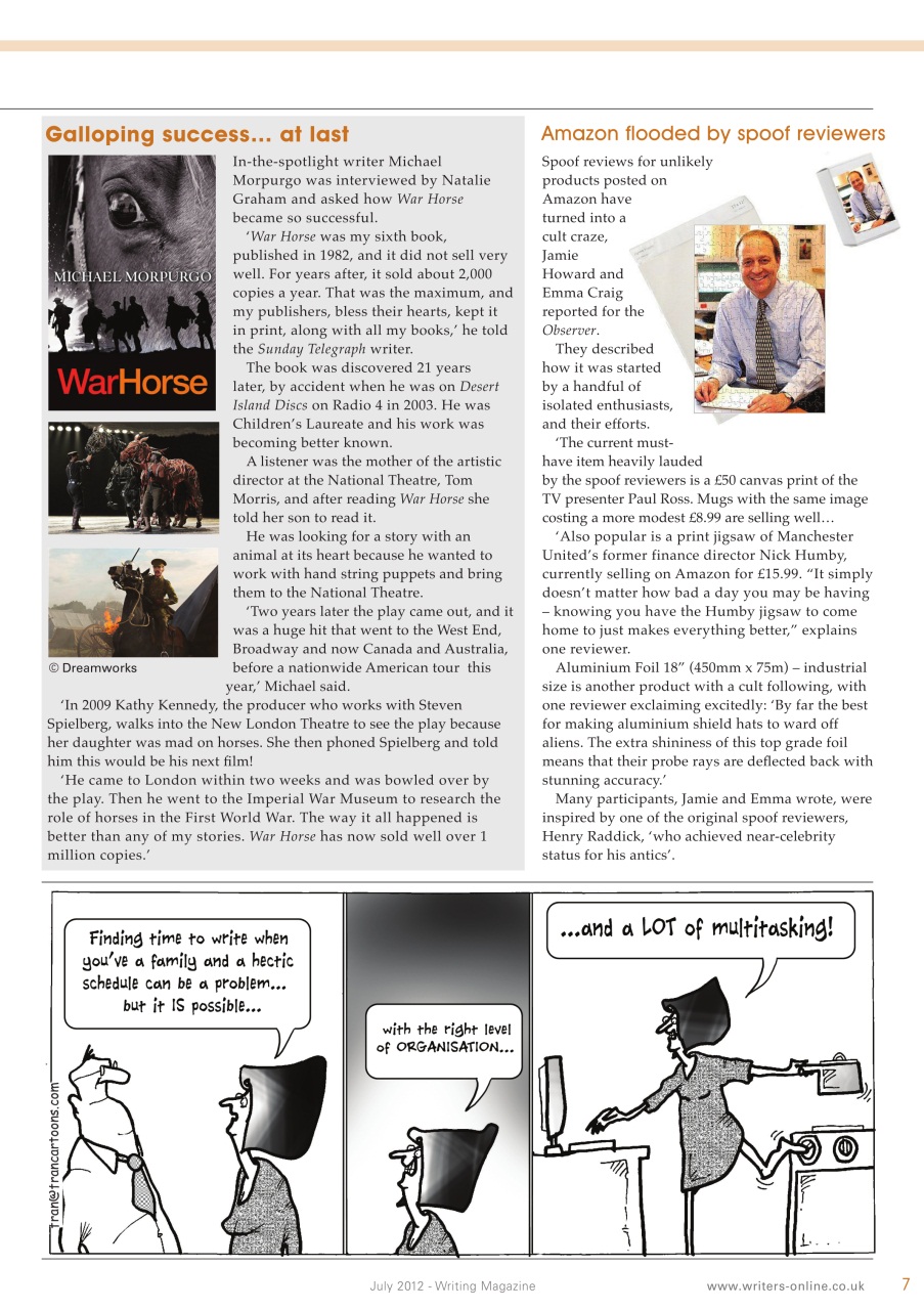 Writing Magazine Preview Pages
