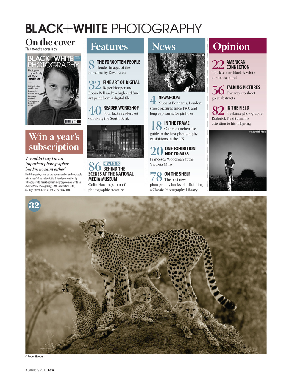 Black+White Photography Preview Pages