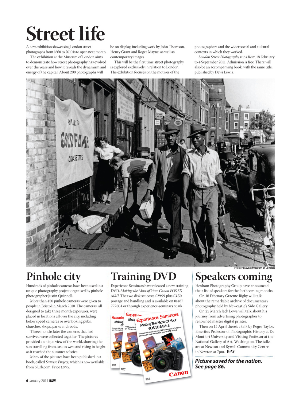 Black+White Photography Preview Pages