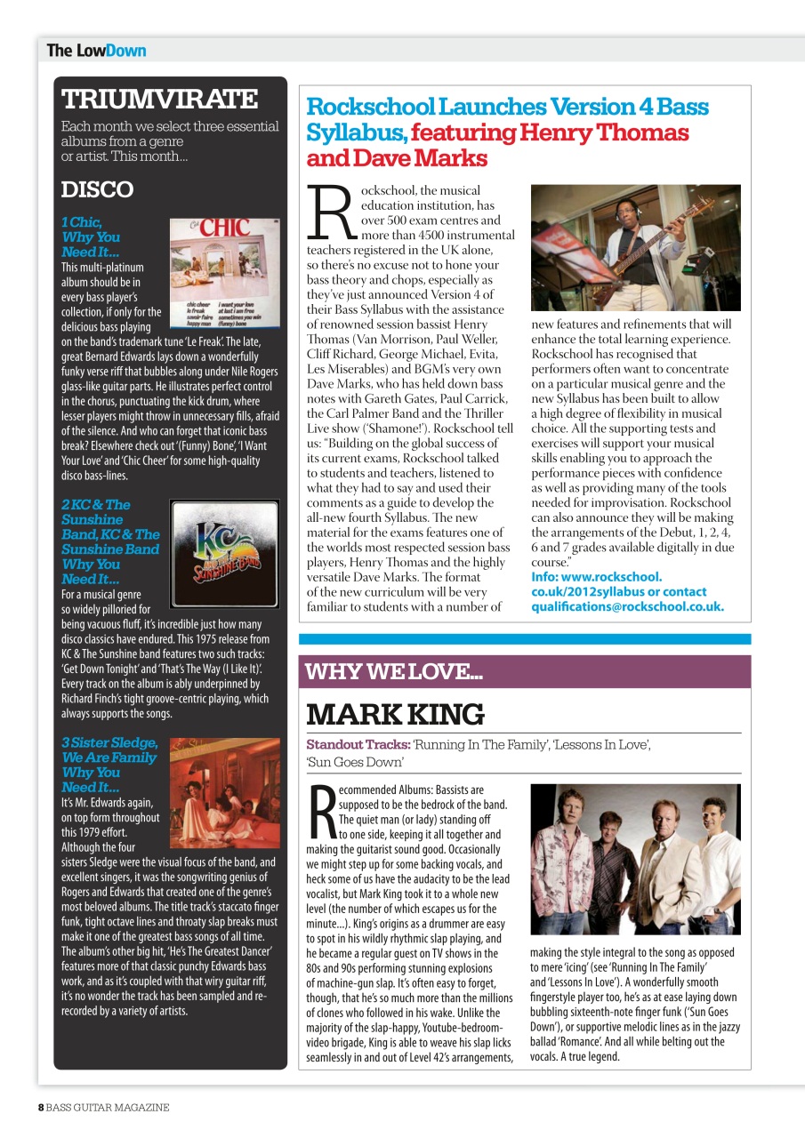 Bass Player UK Preview Pages