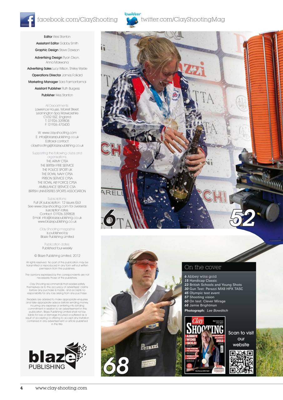 Clay Shooting Preview Pages