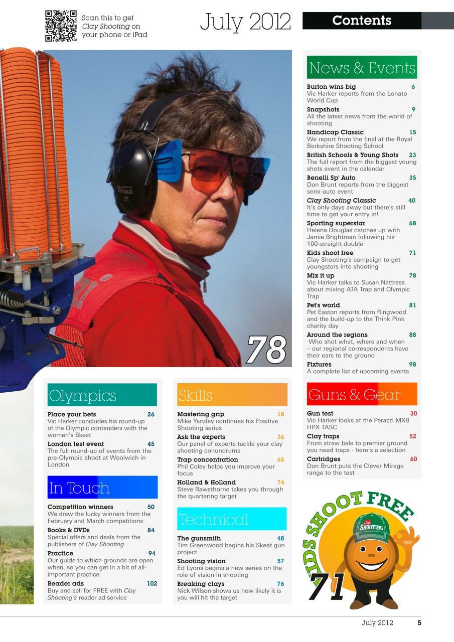 Clay Shooting Preview Pages