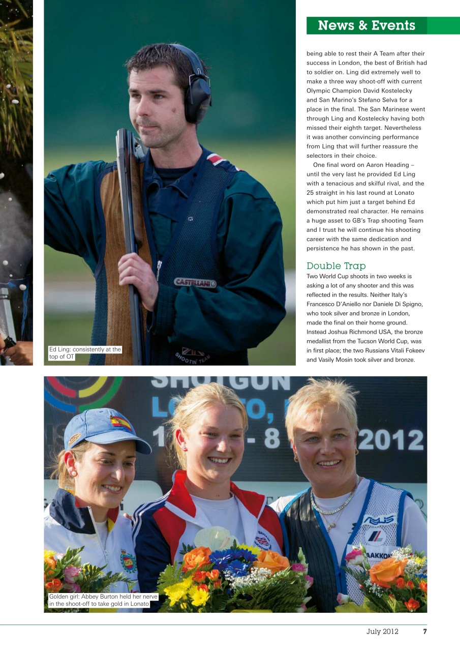 Clay Shooting Preview Pages