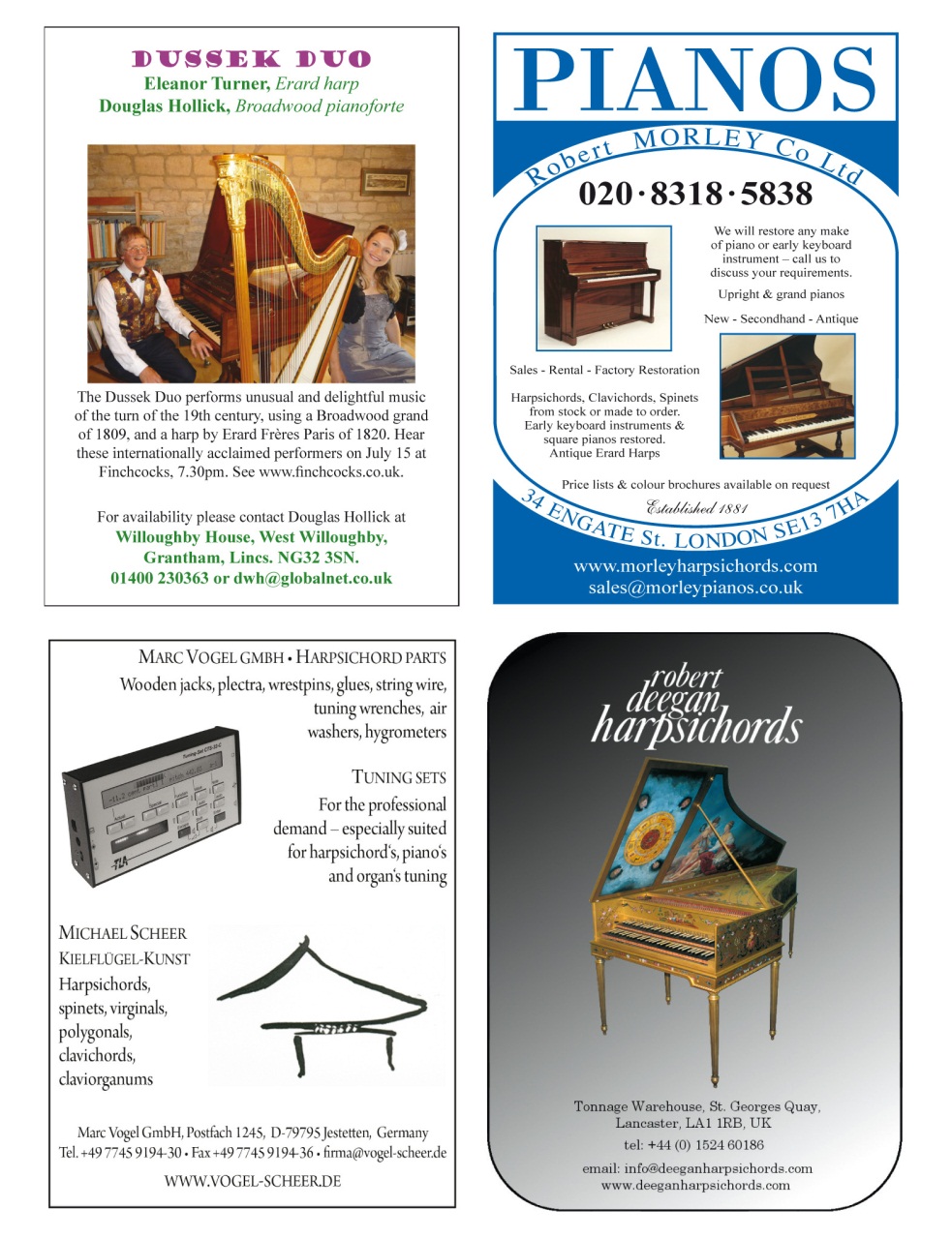 Early Music Today Preview Pages