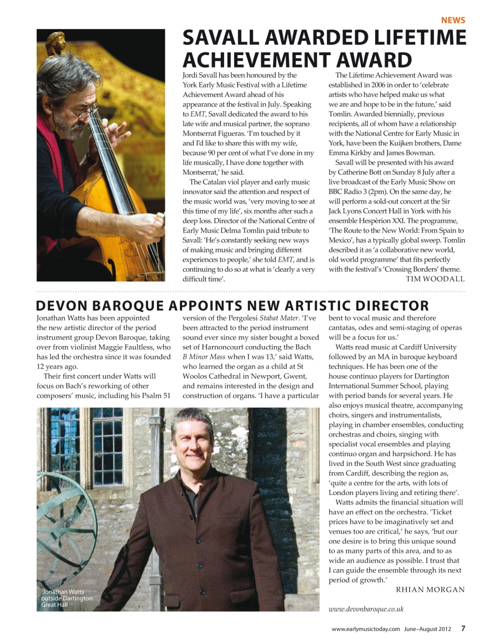 Early Music Today Preview Pages