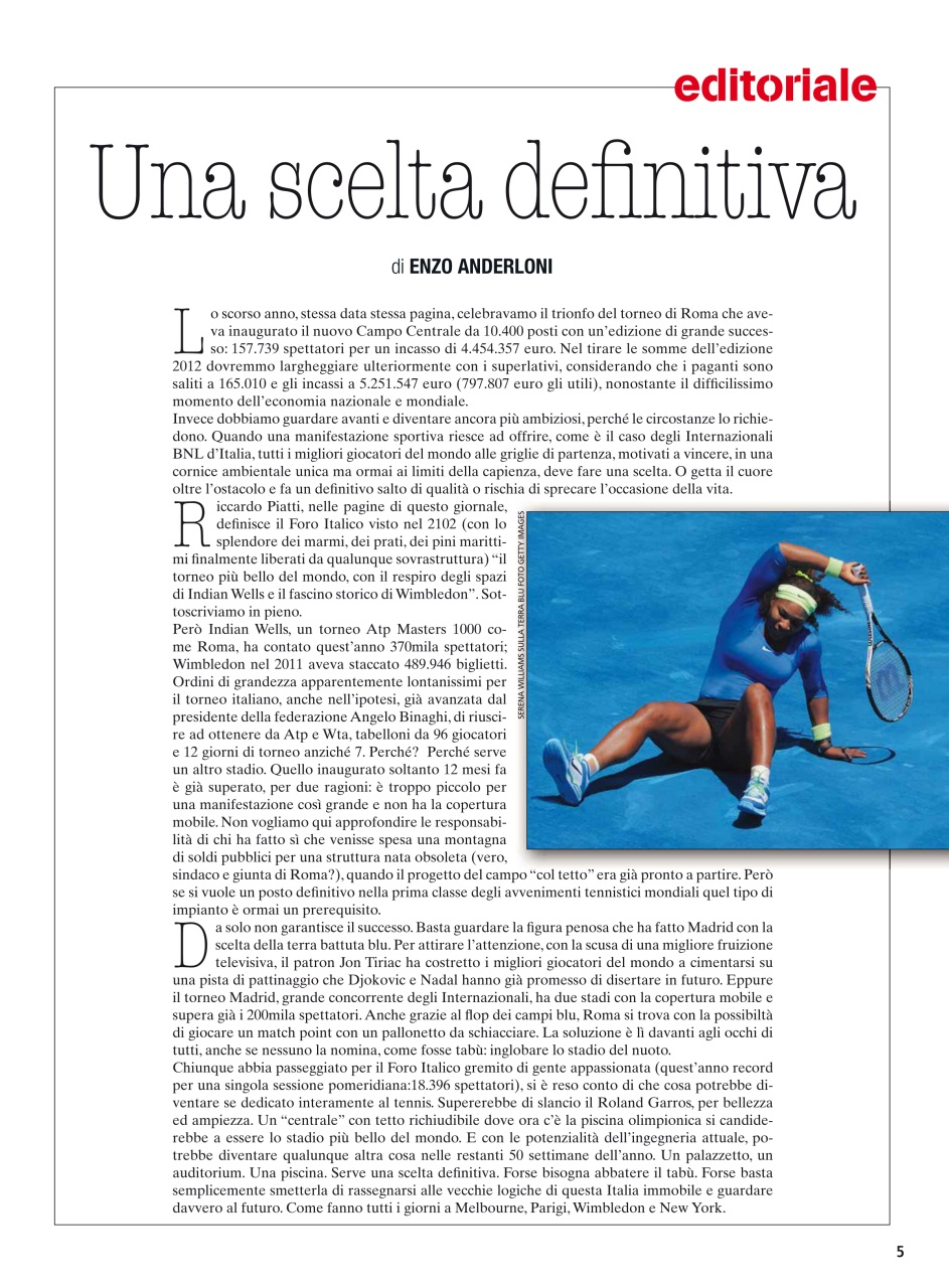 Il Tennis Italiano Preview Pages