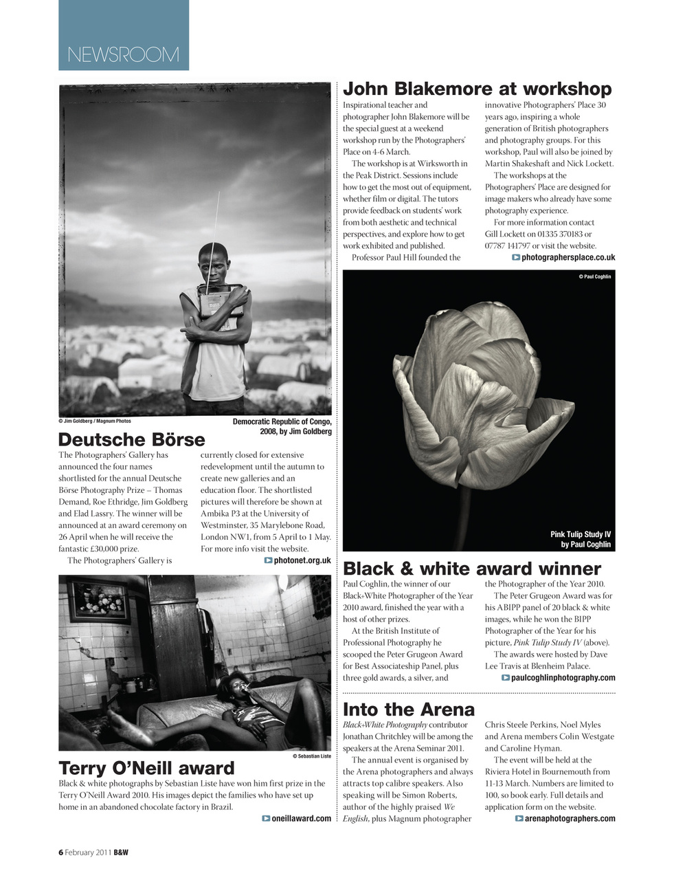 Black+White Photography Preview Pages