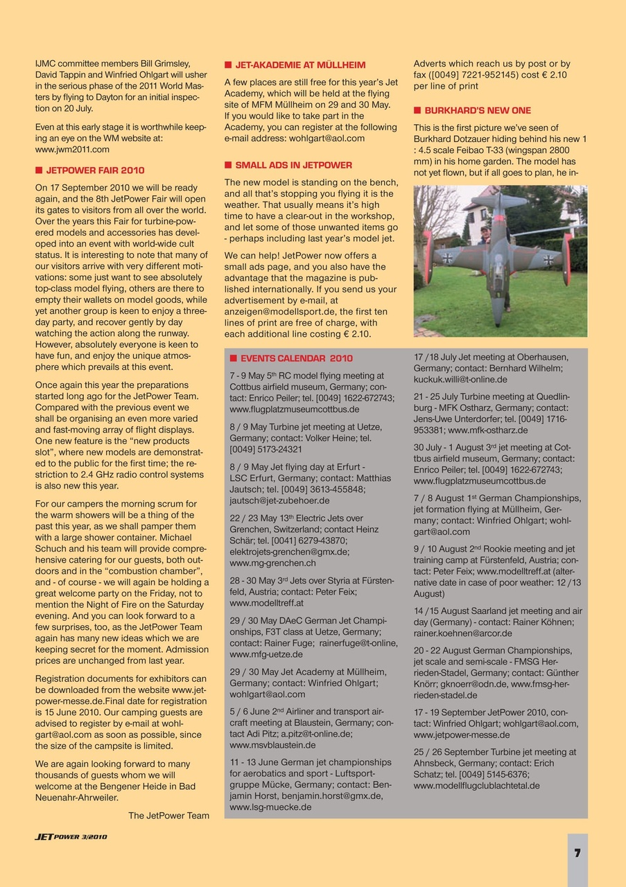 Jetpower Preview Pages