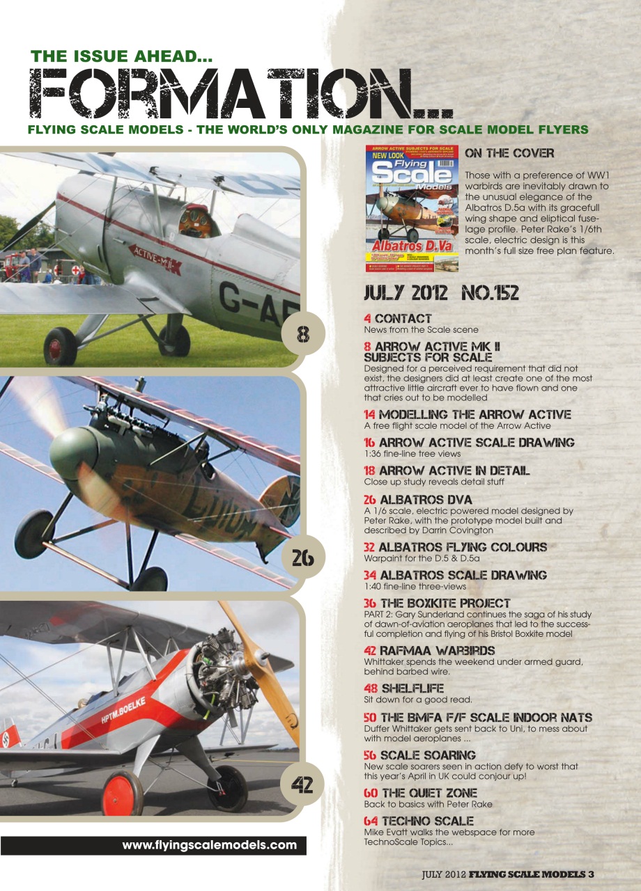 Flying Scale Models Preview Pages