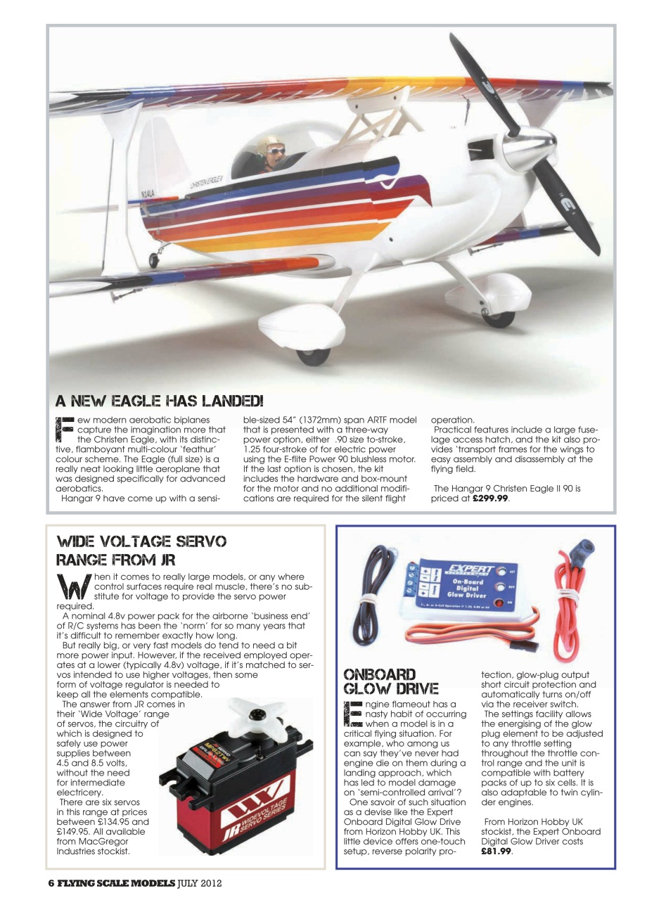 Flying Scale Models Preview Pages