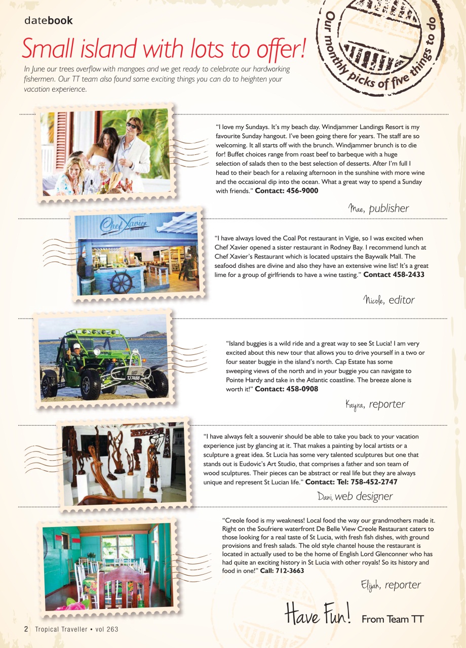 Tropical Traveller Preview Pages