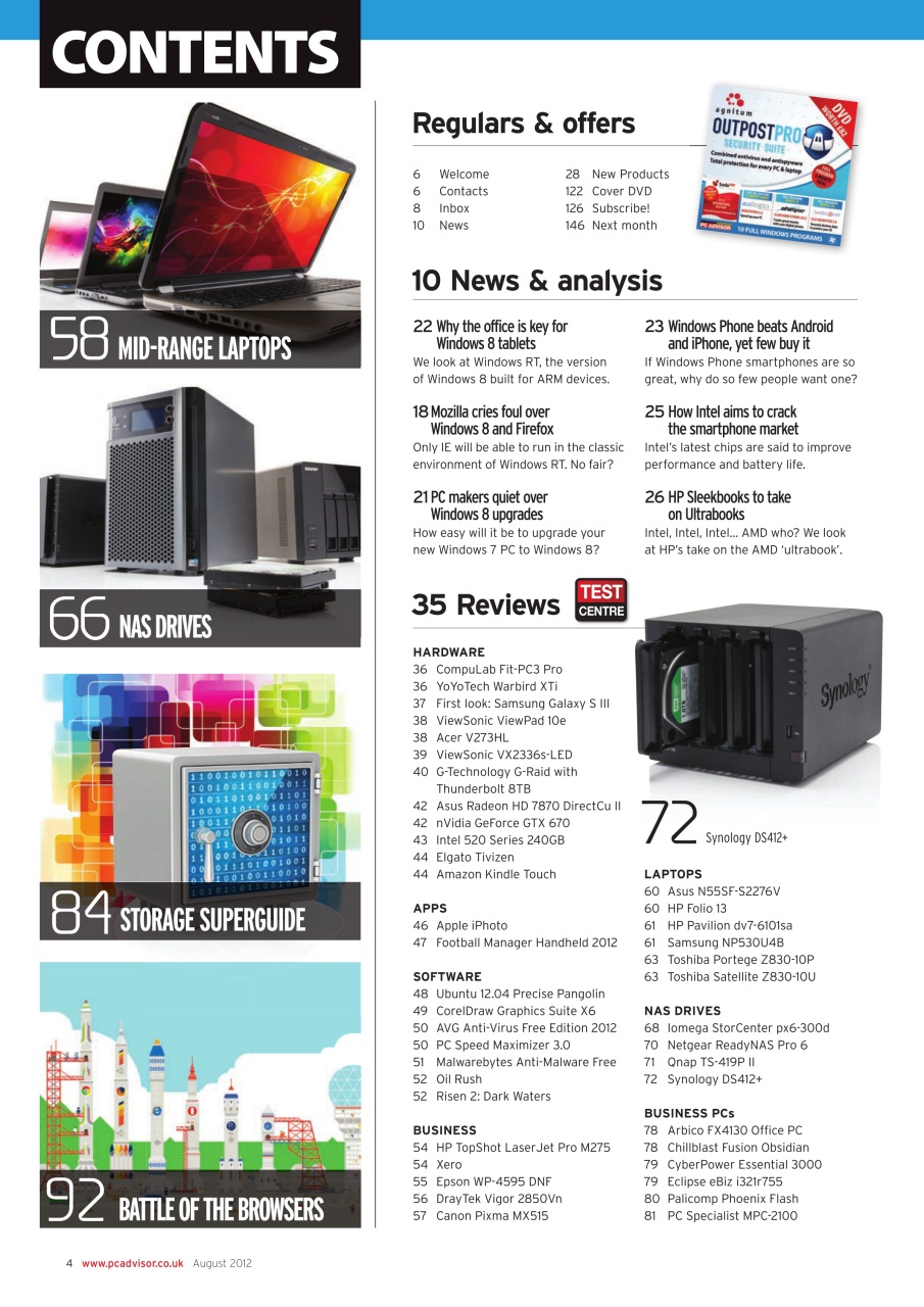 Tech Advisor Preview Pages