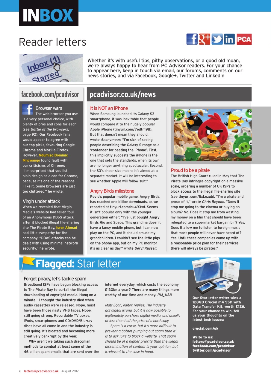 Tech Advisor Preview Pages