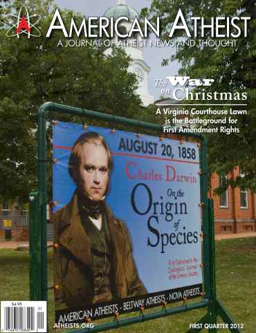 American Atheist issue 1st Qtr 2012