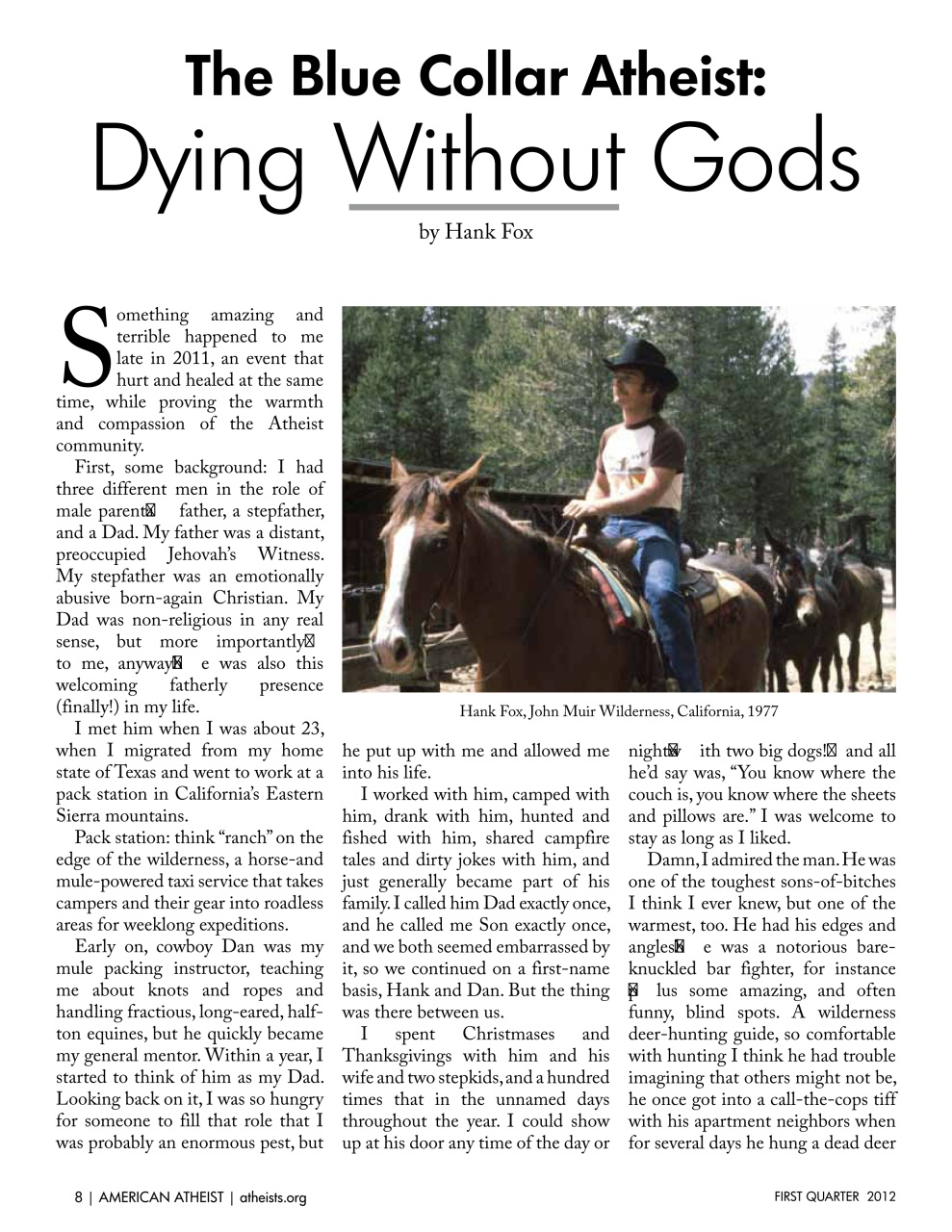 American Atheist Preview Pages