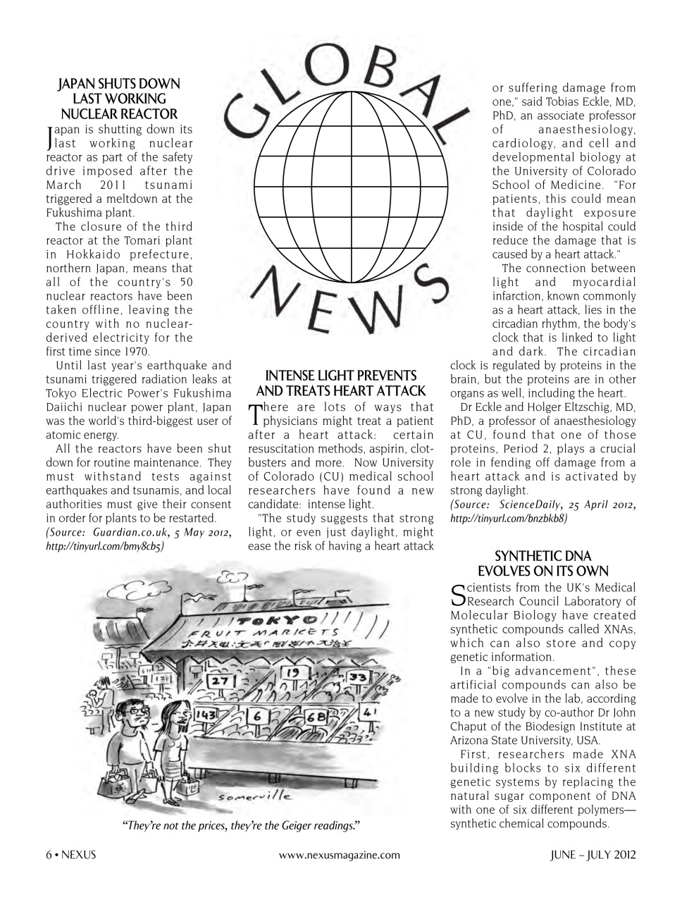 Nexus Magazine Preview Pages