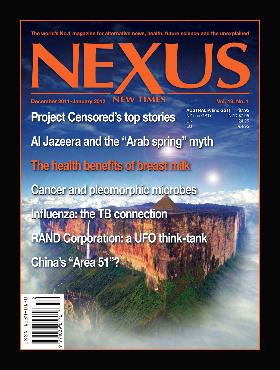 Nexus Magazine Preview Pages