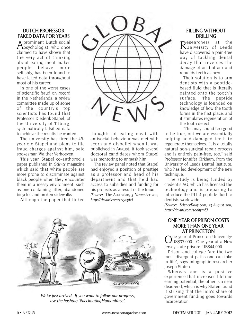 Nexus Magazine Preview Pages