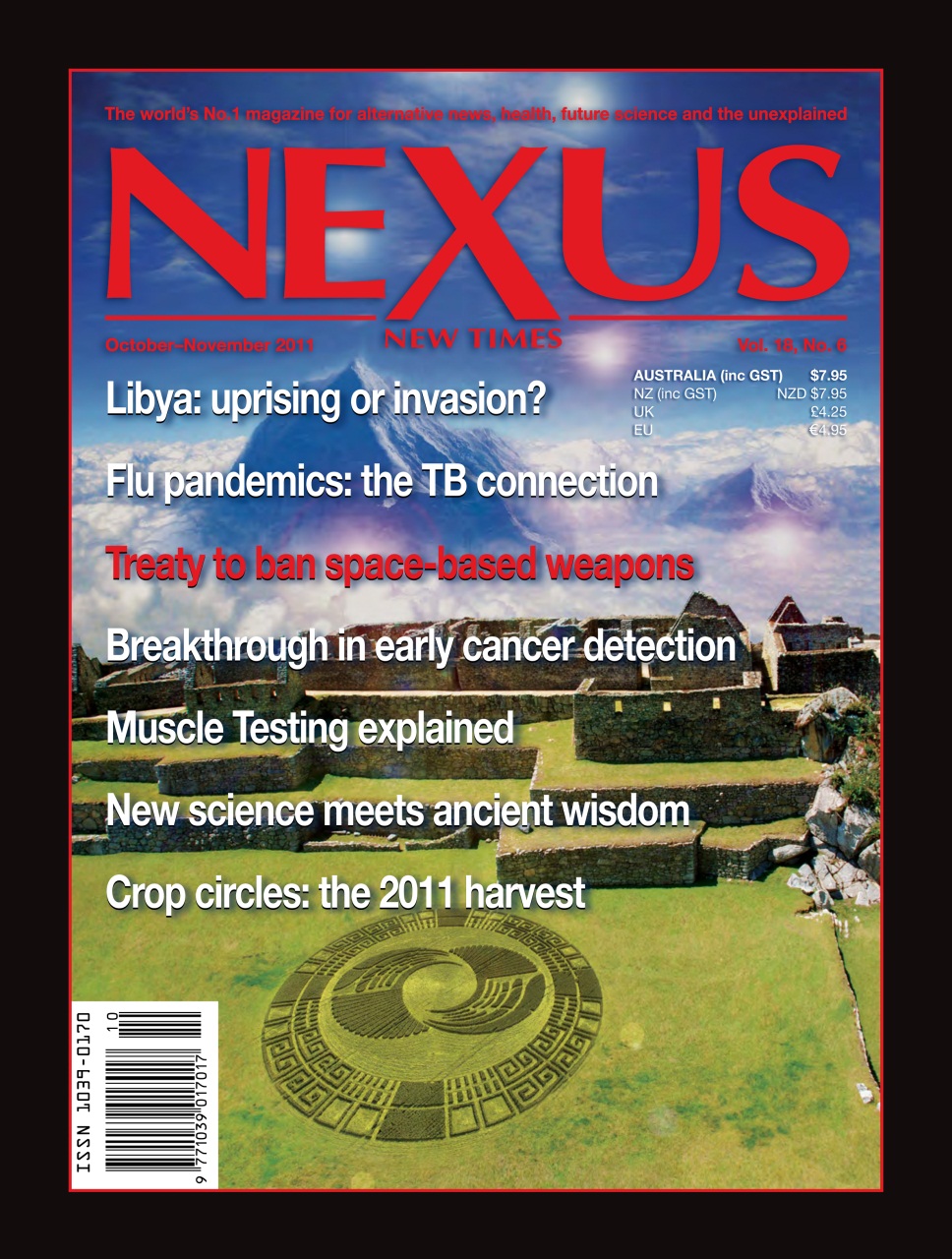 Nexus Magazine Preview Pages