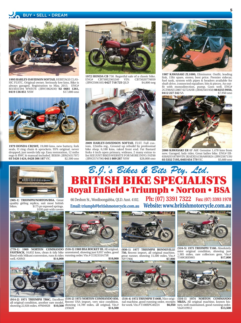 JUST BIKES Preview Pages