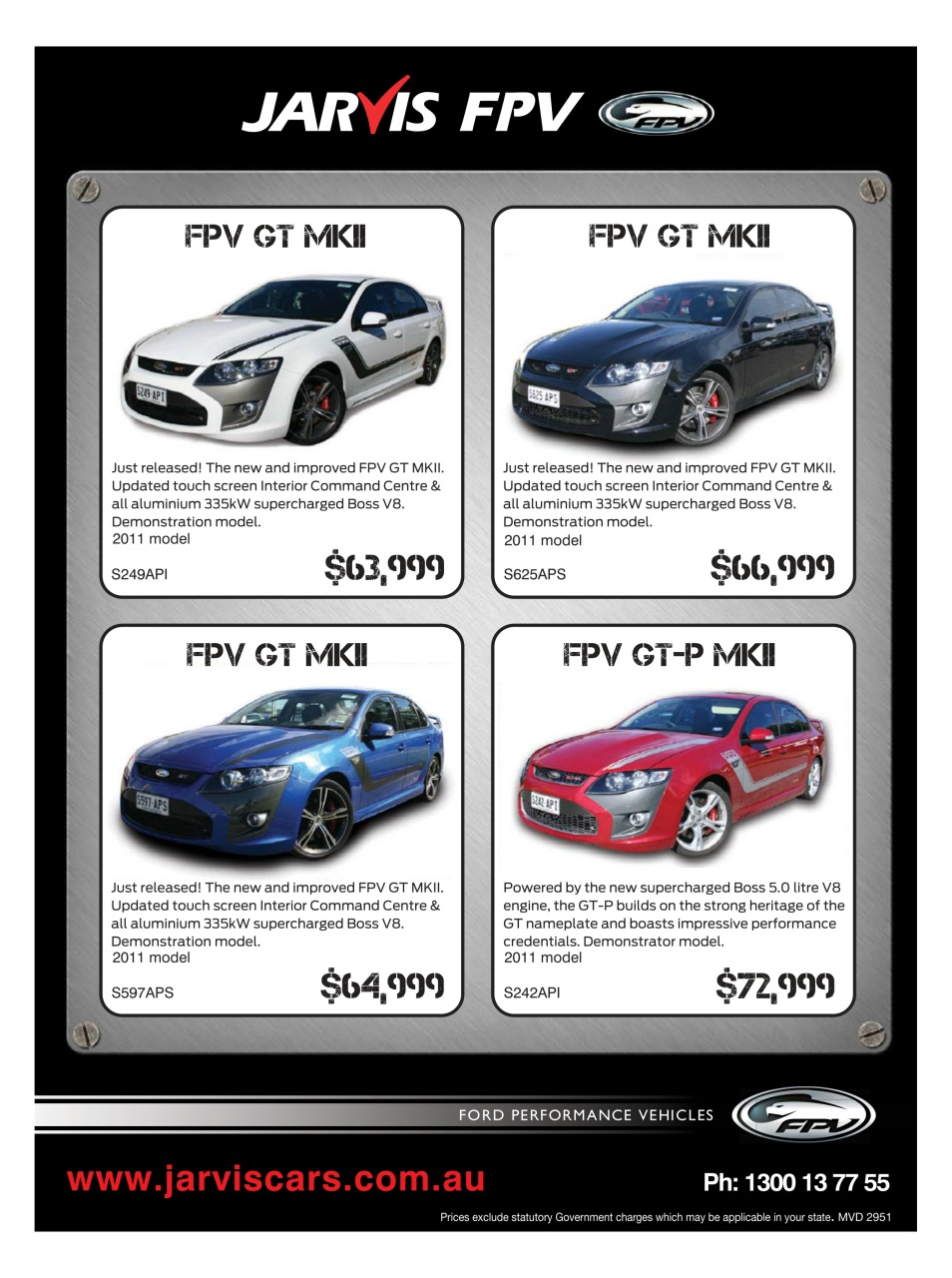 JUST CARS Preview Pages