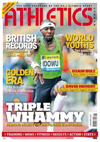 AW – Athletics Weekly Magazine issue AW July 14 2011