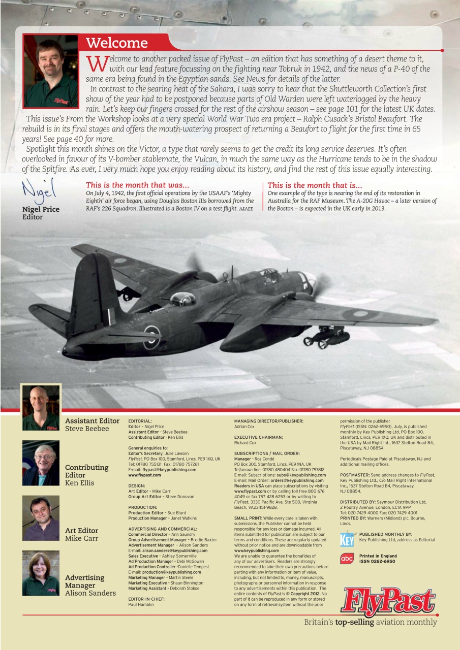 FlyPast Preview Pages