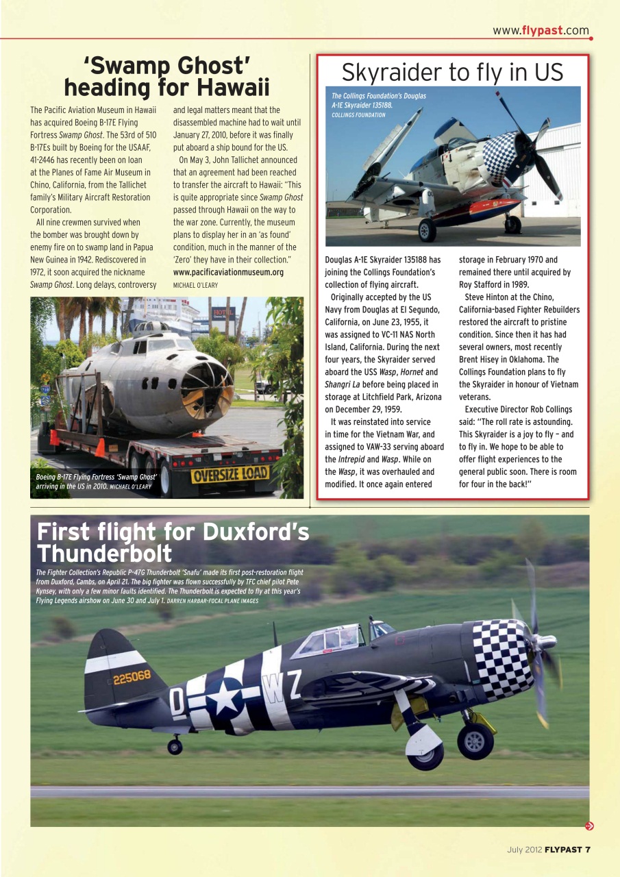 FlyPast Preview Pages