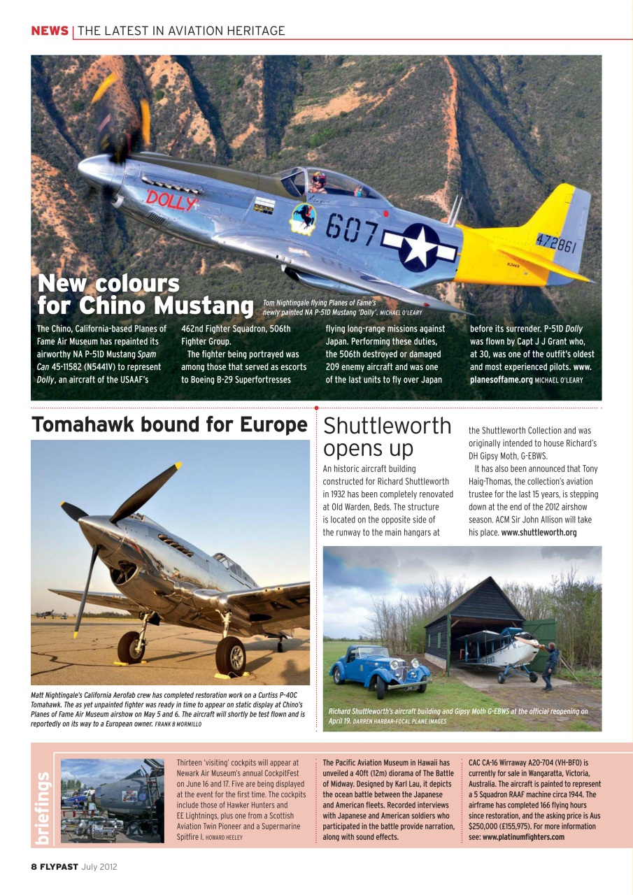 FlyPast Preview Pages