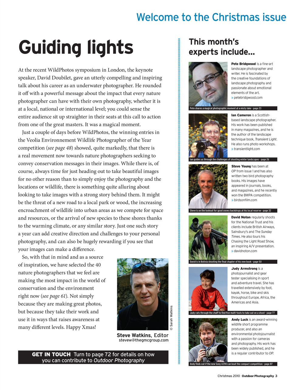 Outdoor Photography Preview Pages