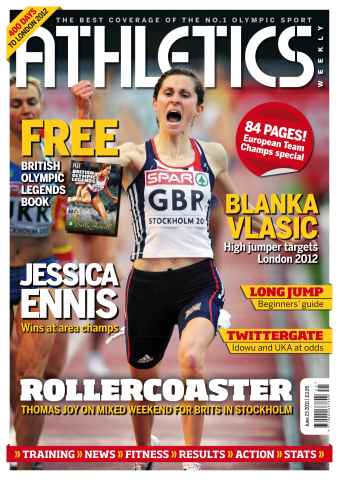 AW – Athletics Weekly Magazine issue AW June 23 2011