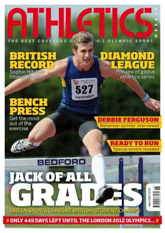 AW – Athletics Weekly Magazine issue AW May 5 2011