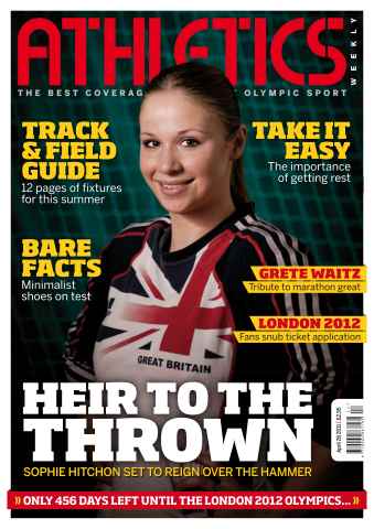 AW – Athletics Weekly Magazine issue AW April 28 2011