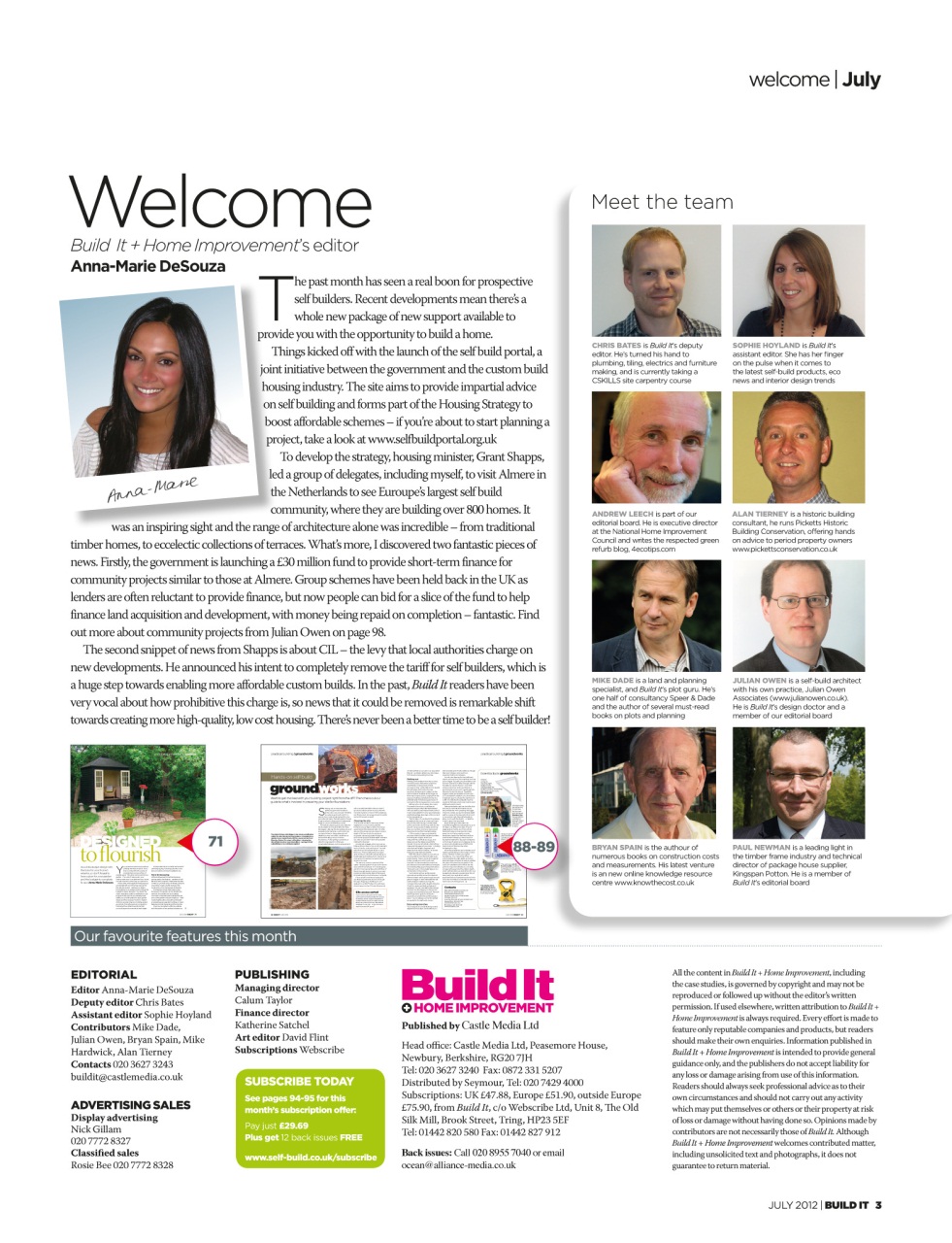 Build It Preview Pages