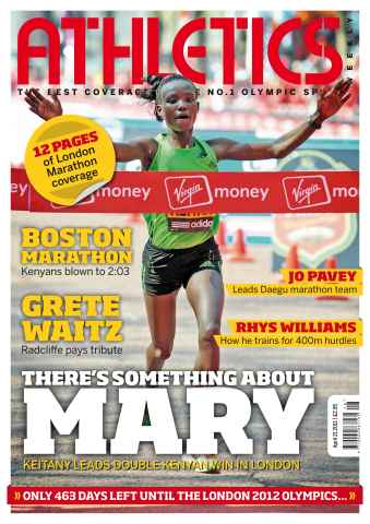 AW – Athletics Weekly Magazine issue AW April 21 2011