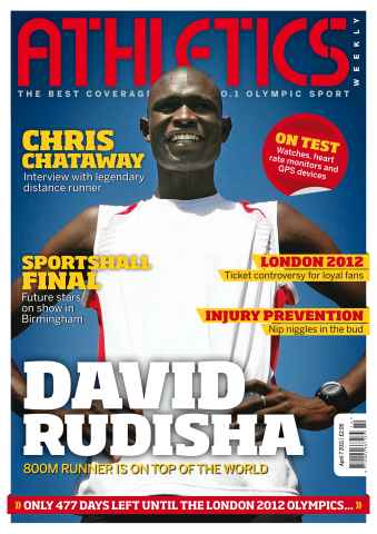 AW – Athletics Weekly Magazine issue AW April 7 2011
