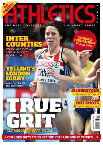AW – Athletics Weekly Magazine issue AW March 10 2011