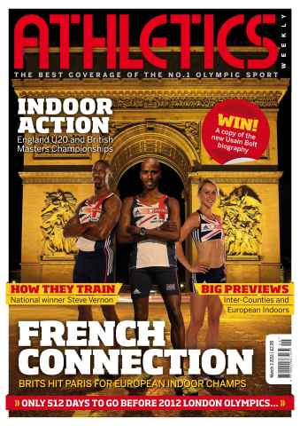 AW – Athletics Weekly Magazine issue AW March 3 2011