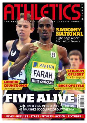 AW – Athletics Weekly Magazine issue AW Feb 24 2011