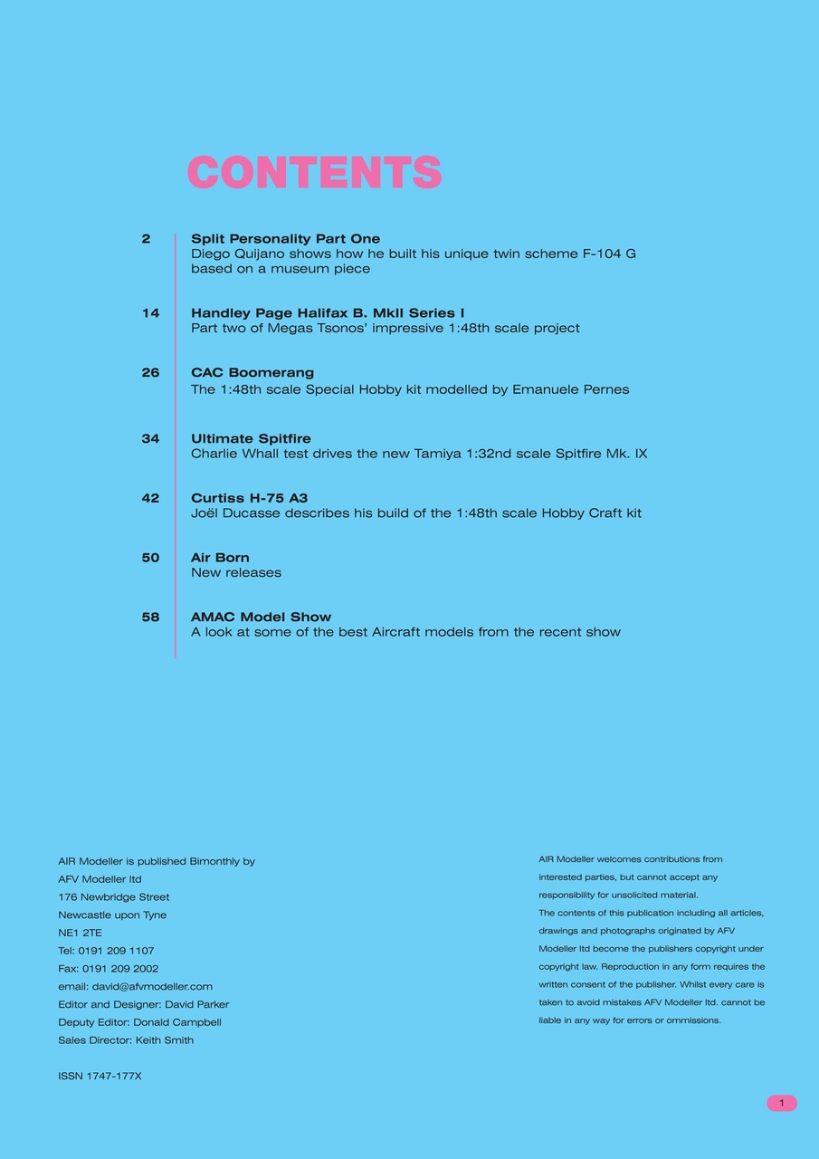 Meng AIR Modeller Preview Pages