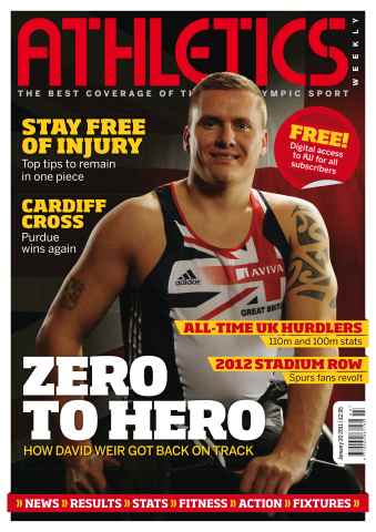 AW – Athletics Weekly Magazine issue AW Jan 20 2011