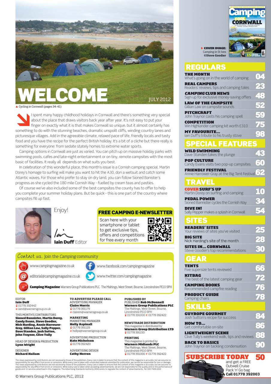 Camping Preview Pages