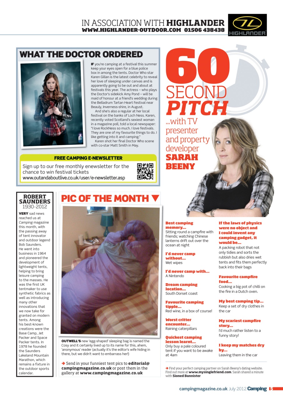 Camping Preview Pages