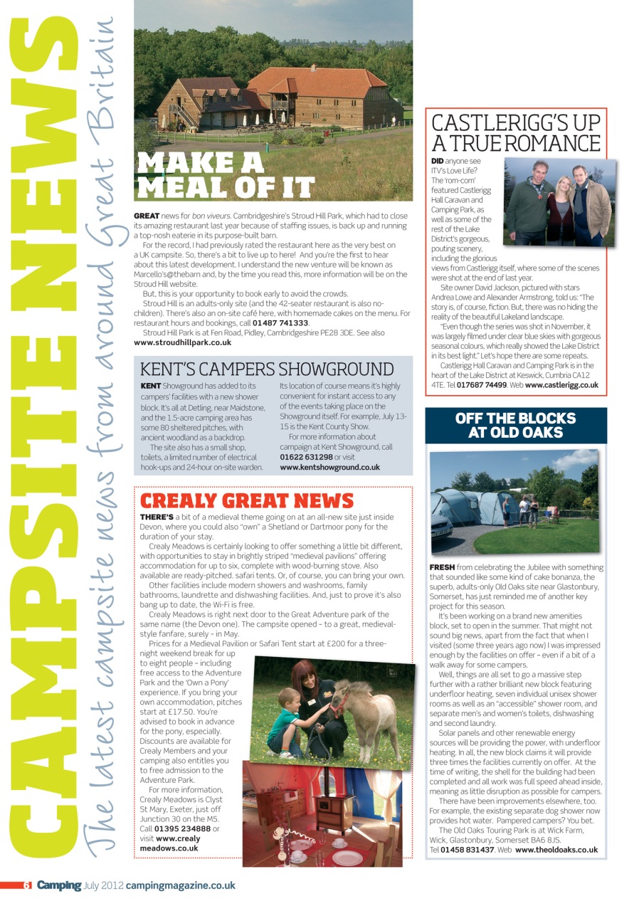 Camping Preview Pages